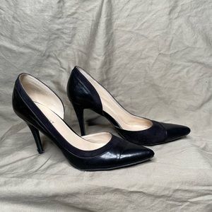 Nine West Black Leather/Suede